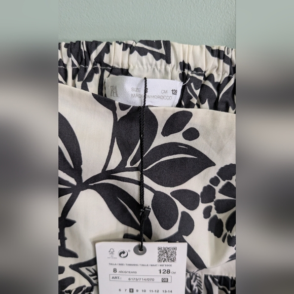 NEW Zara Kids Floral Dress *A22 - Picture 5 of 9